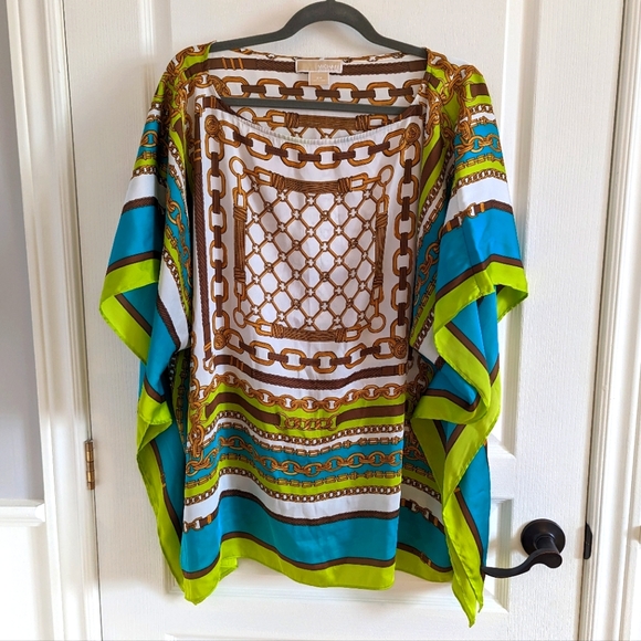 Michael Kors Scarf Top Blouse - Picture 1 of 7